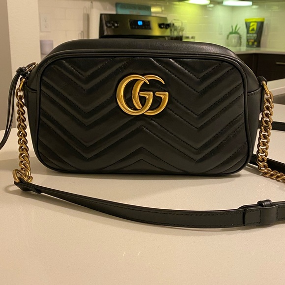 Gucci Handbags - Gucci Marmont Small Shoulder Bag